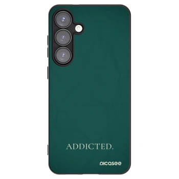 Picasee crna silikonska maskica za Samsung Galaxy S25+ 5G - Addicted