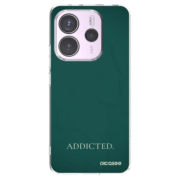 Picasee silikonska prozirna maskica za Xiaomi Redmi Note 14 4G - Addicted