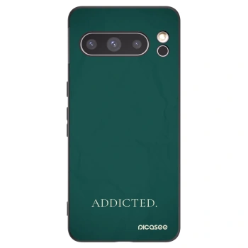 Picasee crna silikonska maskica za Google Pixel 8 Pro - Addicted