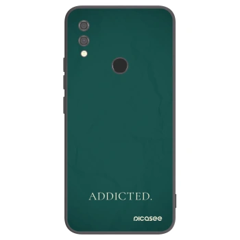 Picasee crna silikonska maskica za Xiaomi Redmi Note 7 - Addicted