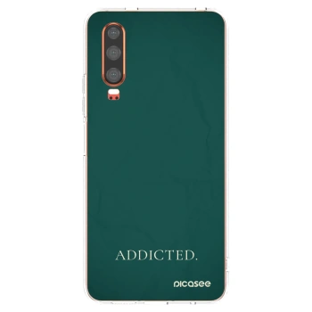 Picasee silikonska prozirna maskica za Huawei P30 - Addicted