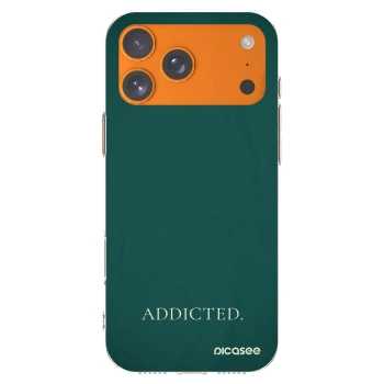 Picasee silikonska prozirna maskica za Apple iPhone 17 Pro Max - Addicted