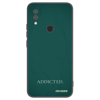 Picasee crna silikonska maskica za Xiaomi Redmi 7 - Addicted