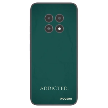 Picasee crna silikonska maskica za Realme 12X - Addicted