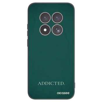 Picasee crna silikonska maskica za Xiaomi Redmi Note 15 Pro 4G - Addicted