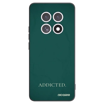 Picasee crna silikonska maskica za Xiaomi Redmi Note 15 - Addicted