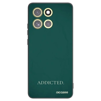Picasee crna silikonska maskica za Motorola Moto G86 Power 5G - Addicted