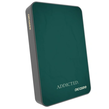 Picasee Prijenosni punjač s MagSafe 10 000 mAh Sivo - Addicted