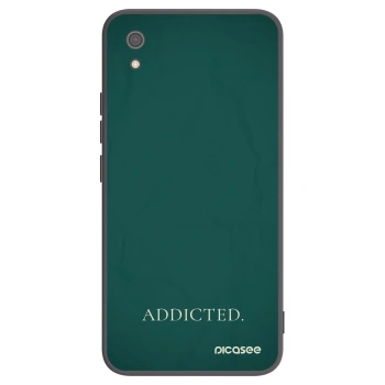 Picasee crna silikonska maskica za Xiaomi Redmi 7A - Addicted