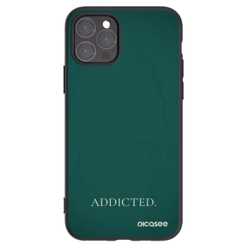 Picasee crna silikonska maskica za Apple iPhone 11 Pro - Addicted
