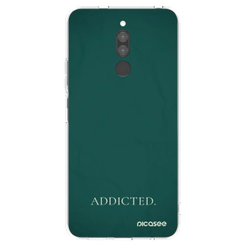 Picasee silikonska prozirna maskica za Xiaomi Redmi 8 - Addicted