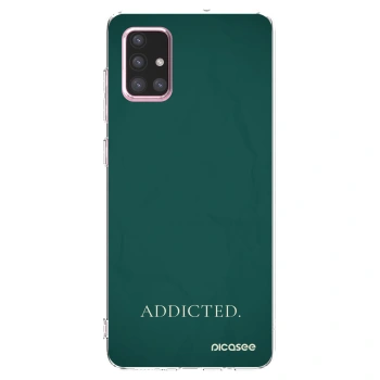 Picasee silikonska prozirna maskica za Samsung Galaxy A71 A715F - Addicted