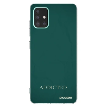 Picasee silikonska prozirna maskica za Samsung Galaxy A51 A515F - Addicted