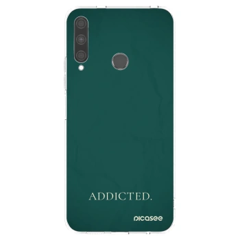 Picasee silikonska prozirna maskica za Huawei P40 Lite E - Addicted