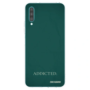 Picasee silikonska prozirna maskica za Samsung Galaxy A30s A307F - Addicted