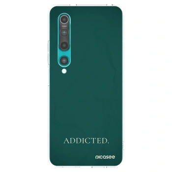 Picasee silikonska prozirna maskica za Xiaomi Mi 10 - Addicted