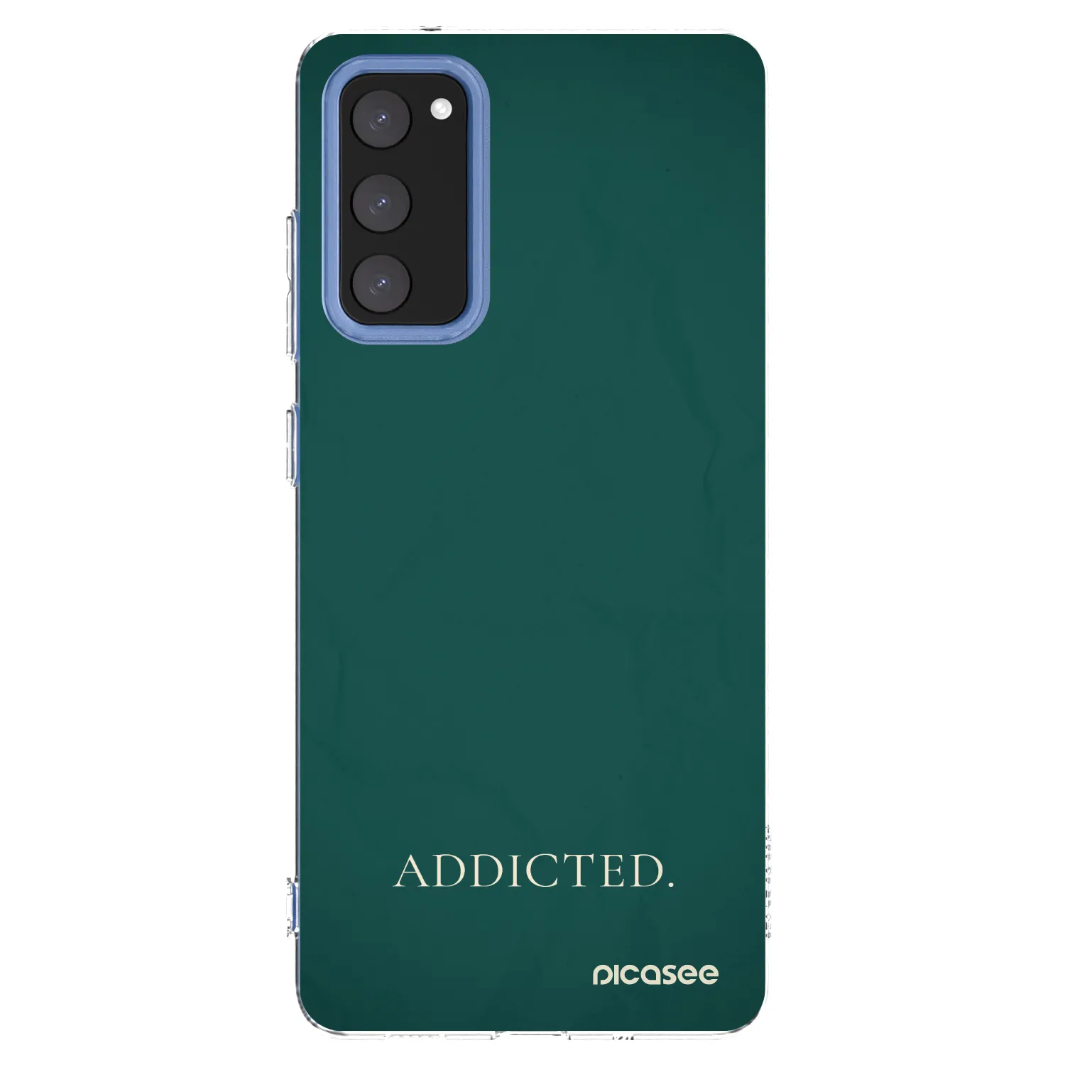 Picasee silikonska prozirna maskica za Samsung Galaxy S20 FE - Addicted