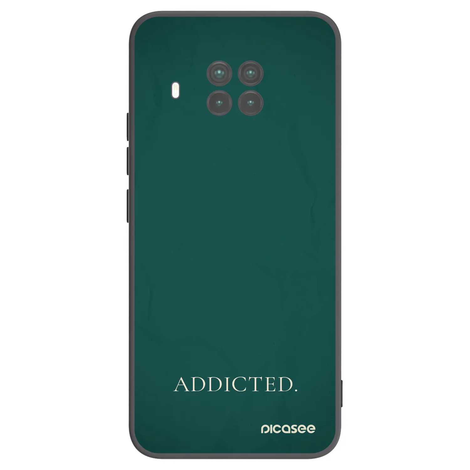 Picasee crna silikonska maskica za Xiaomi Mi 10T Lite - Addicted