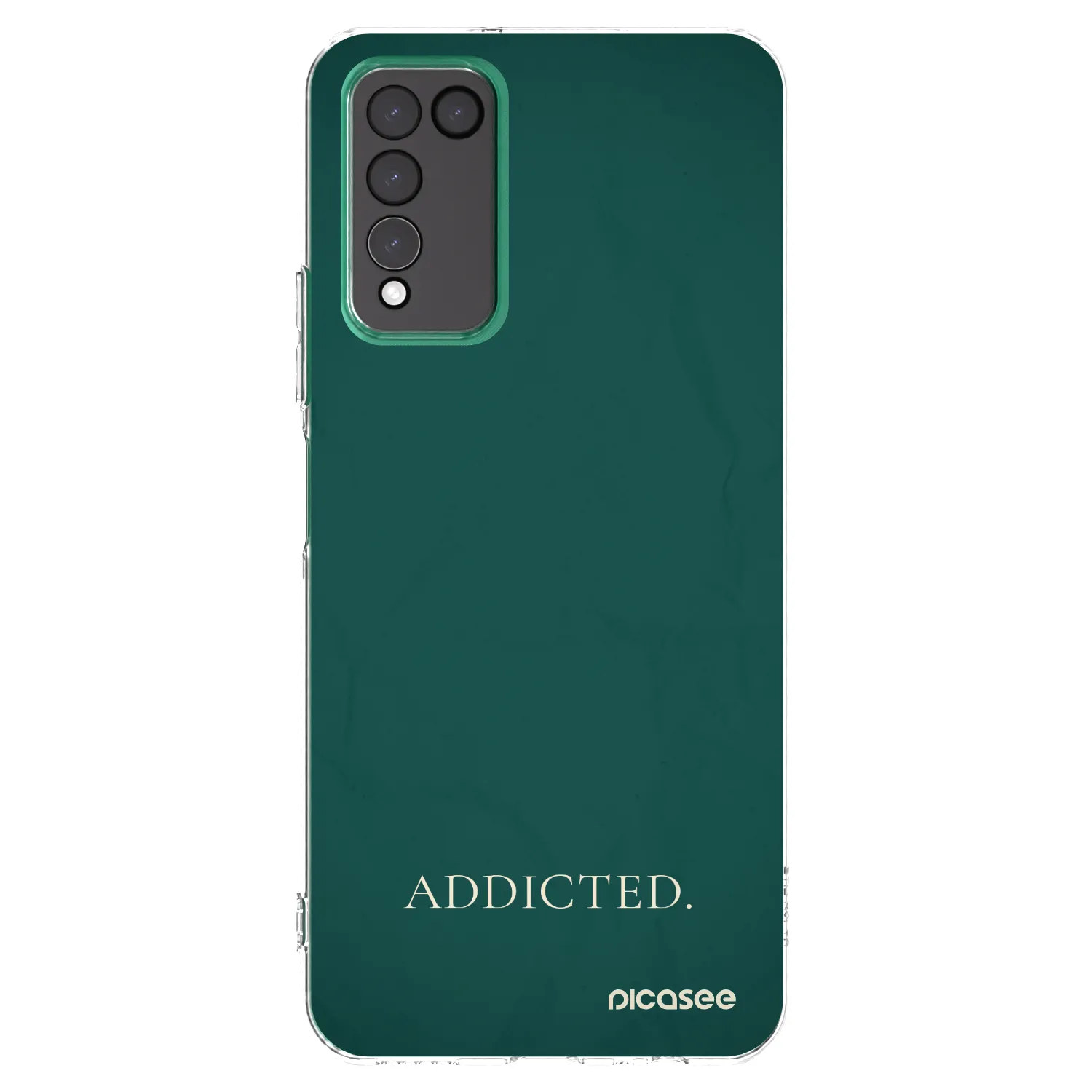 Picasee silikonska prozirna maskica za Honor 10X Lite - Addicted