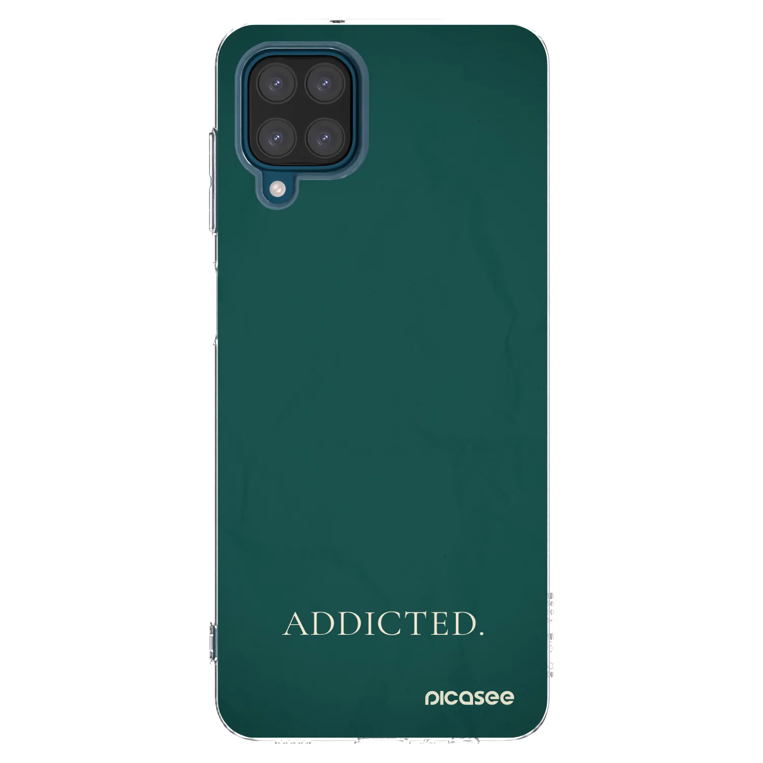 Picasee silikonska prozirna maskica za Samsung Galaxy A12 A125F - Addicted