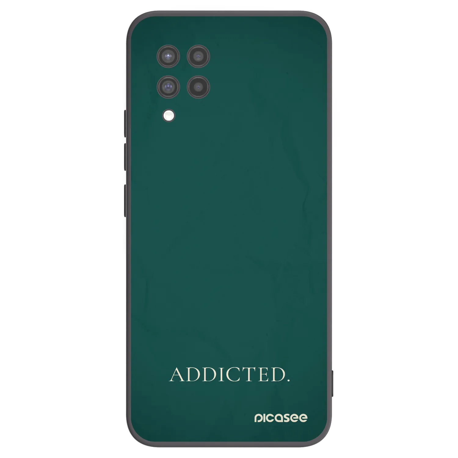 Picasee crna silikonska maskica za Samsung Galaxy A42 A426B - Addicted