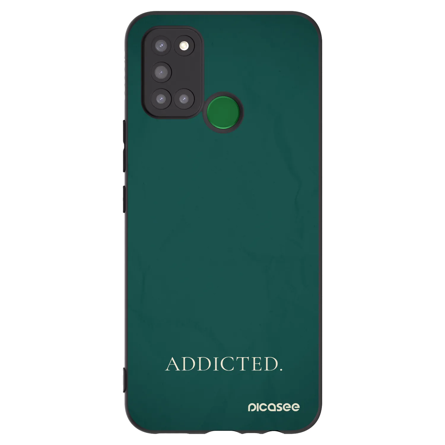 Picasee crna silikonska maskica za Realme 7i - Addicted