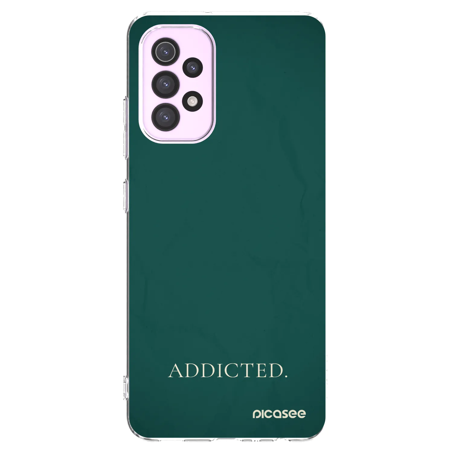 Picasee silikonska prozirna maskica za Samsung Galaxy A32 5G A326B - Addicted