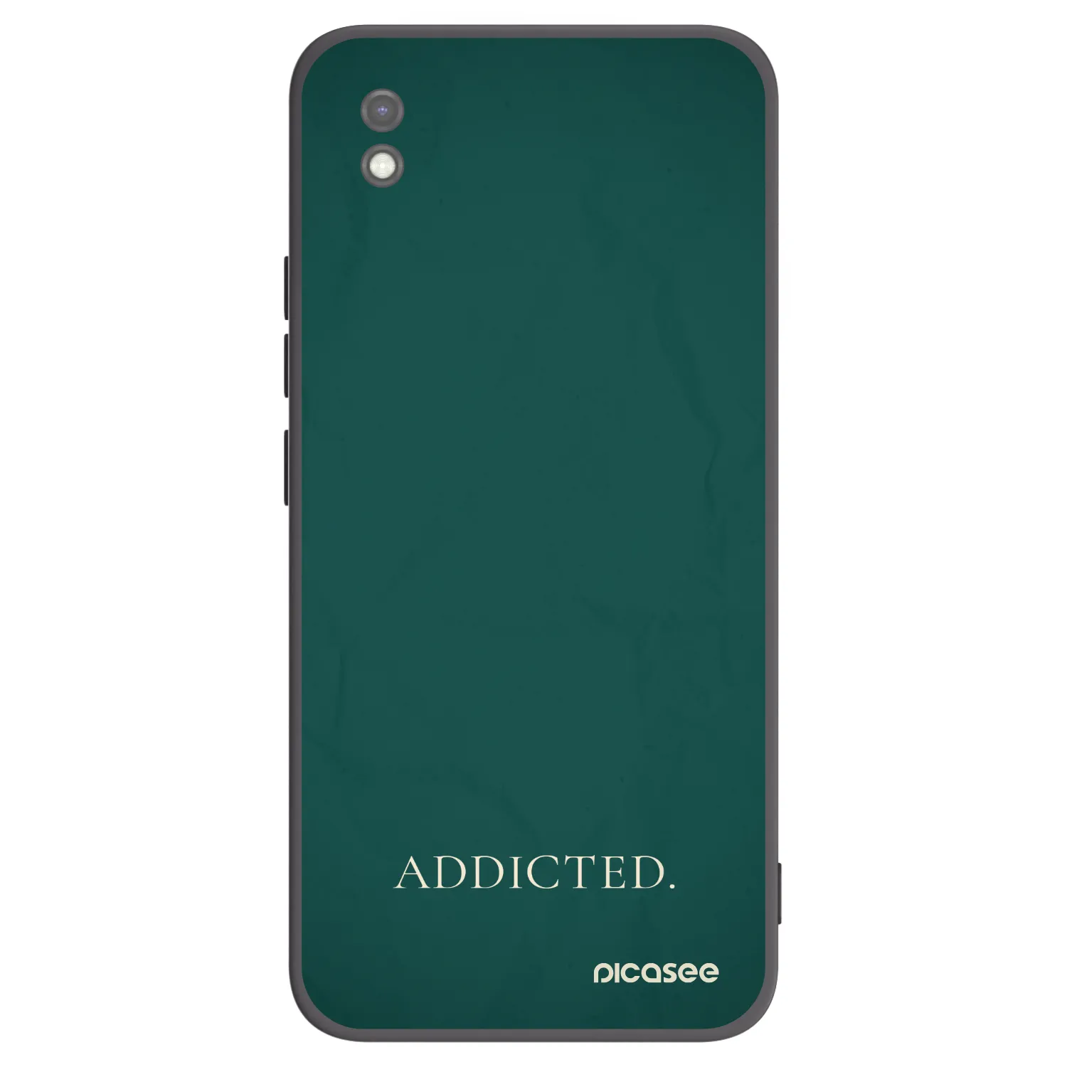 Picasee crna silikonska maskica za Xiaomi Redmi 9AT - Addicted