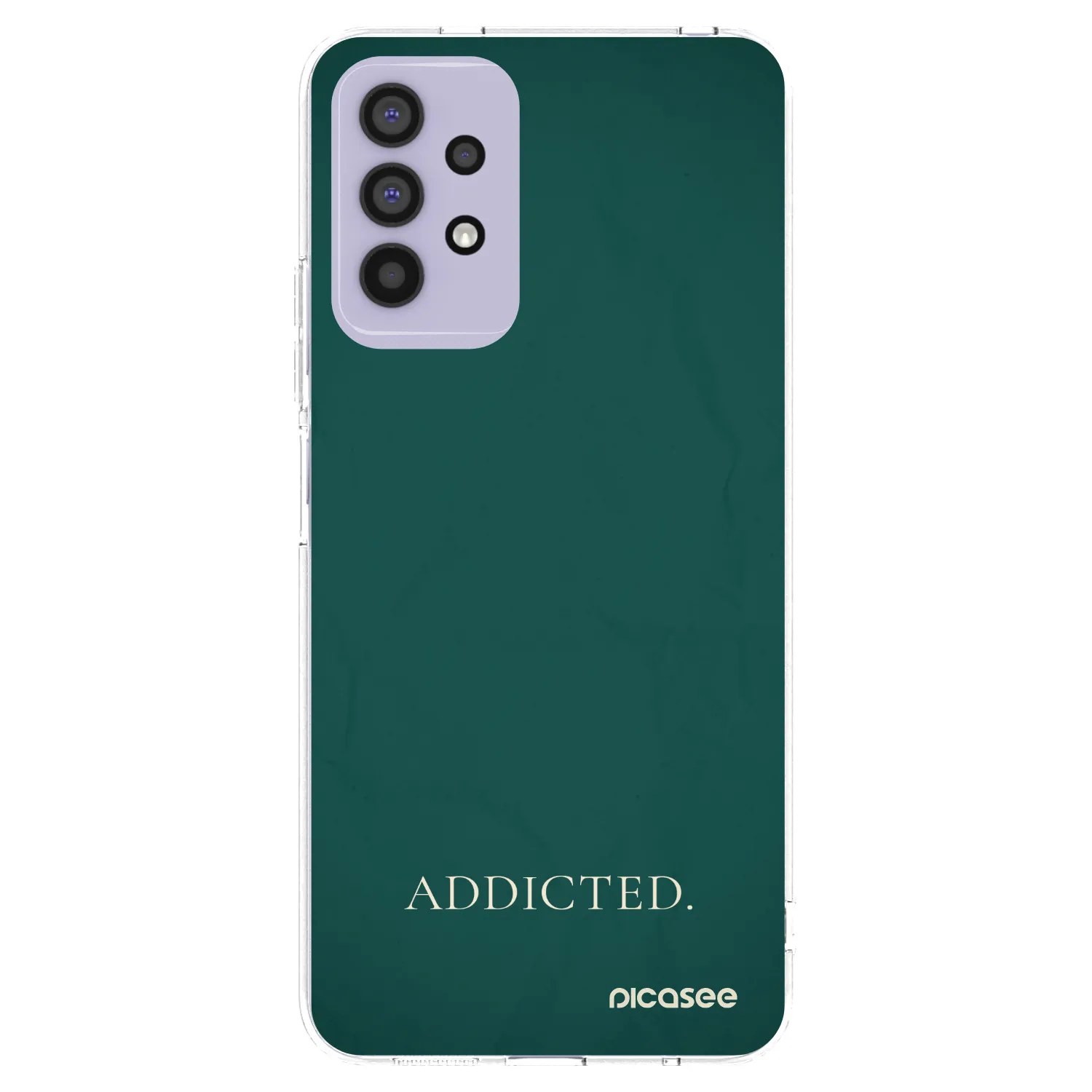 Picasee silikonska prozirna maskica za Samsung Galaxy A32 4G SM-A325F - Addicted
