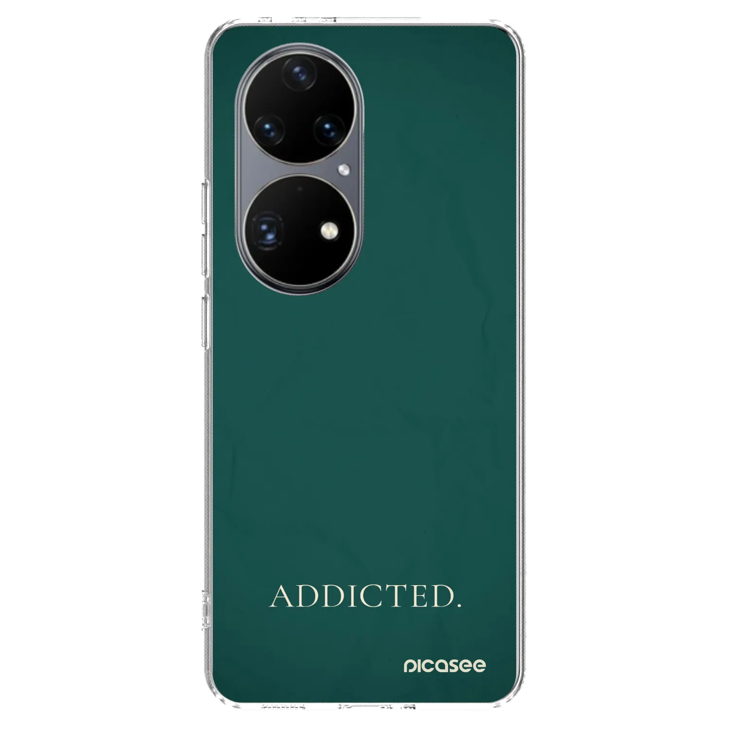 Picasee silikonska prozirna maskica za Huawei P50 - Addicted