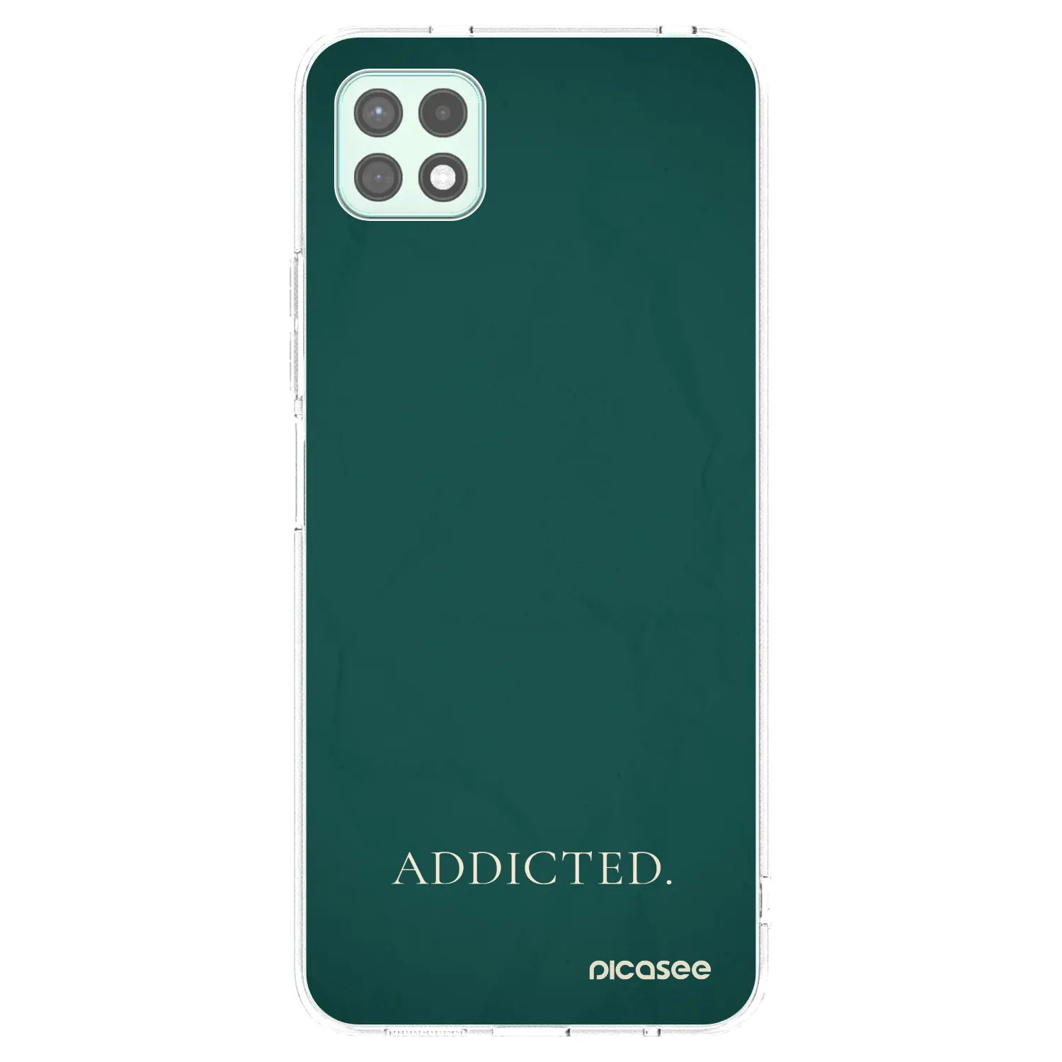 Picasee silikonska prozirna maskica za Samsung Galaxy A22 A226B 5G - Addicted