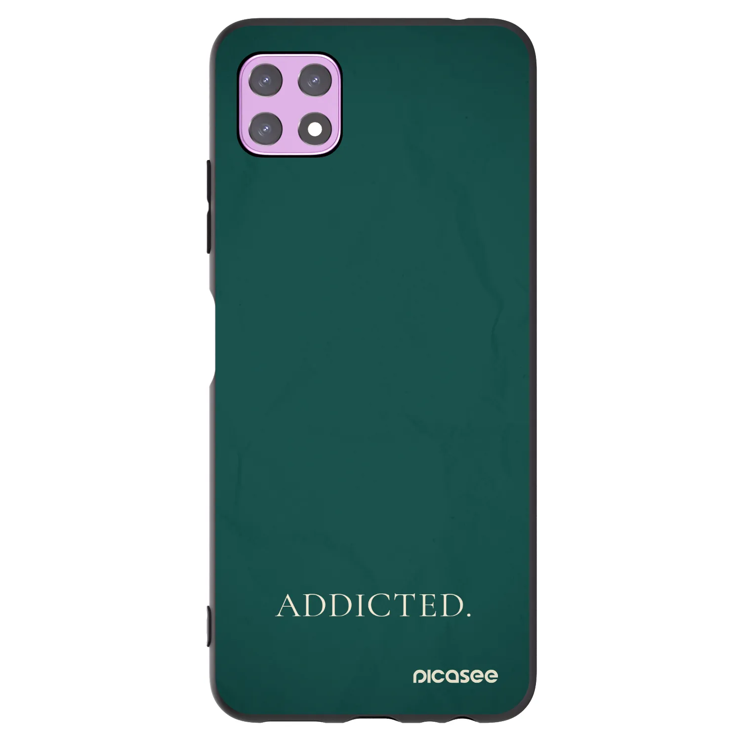 Picasee crna silikonska maskica za Samsung Galaxy A22 A226B 5G - Addicted