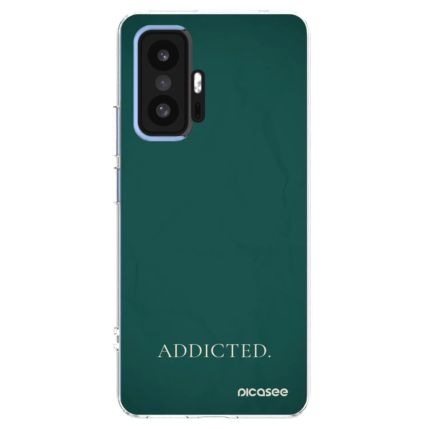 Picasee silikonska prozirna maskica za Xiaomi 11T - Addicted