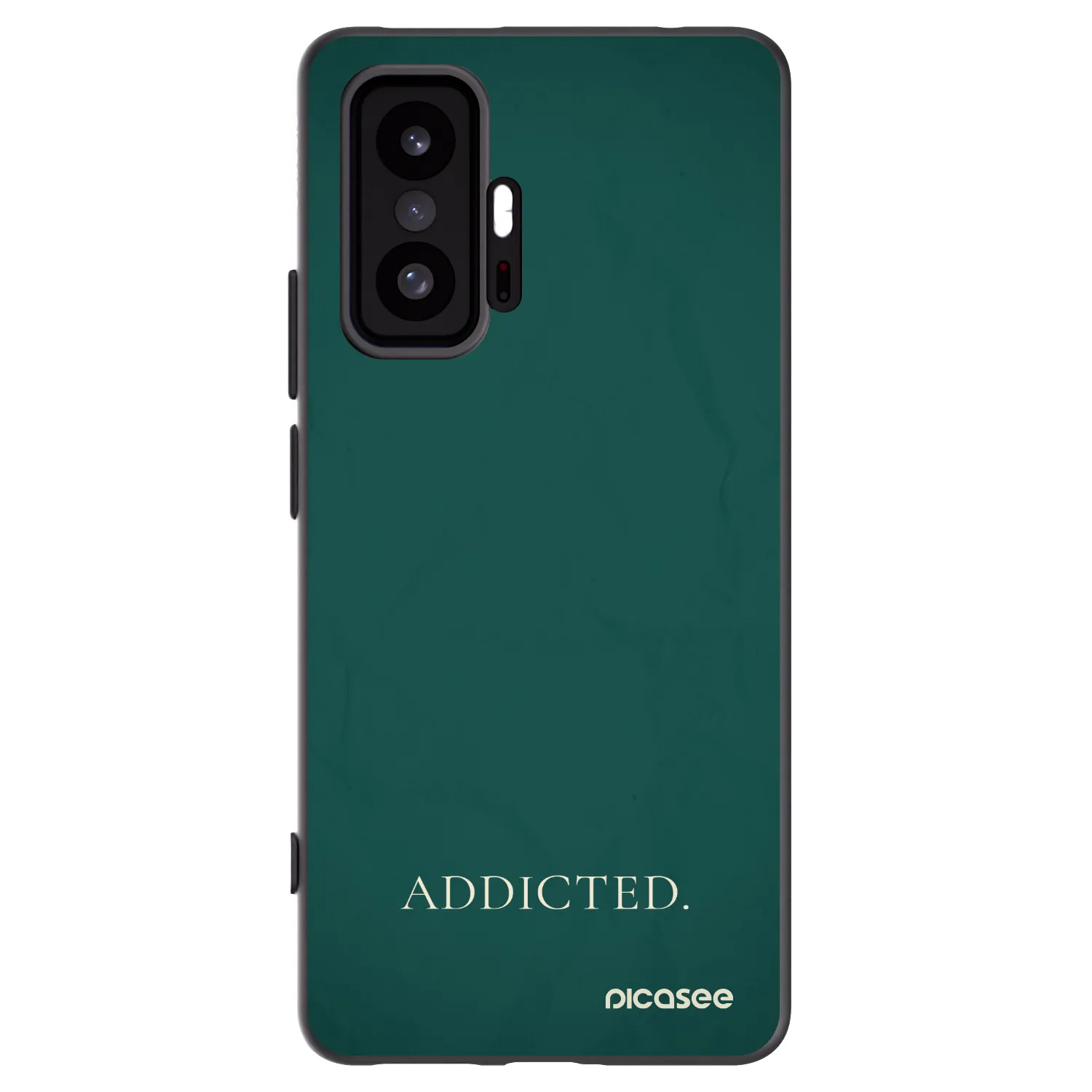 Picasee crna silikonska maskica za Xiaomi 11T - Addicted