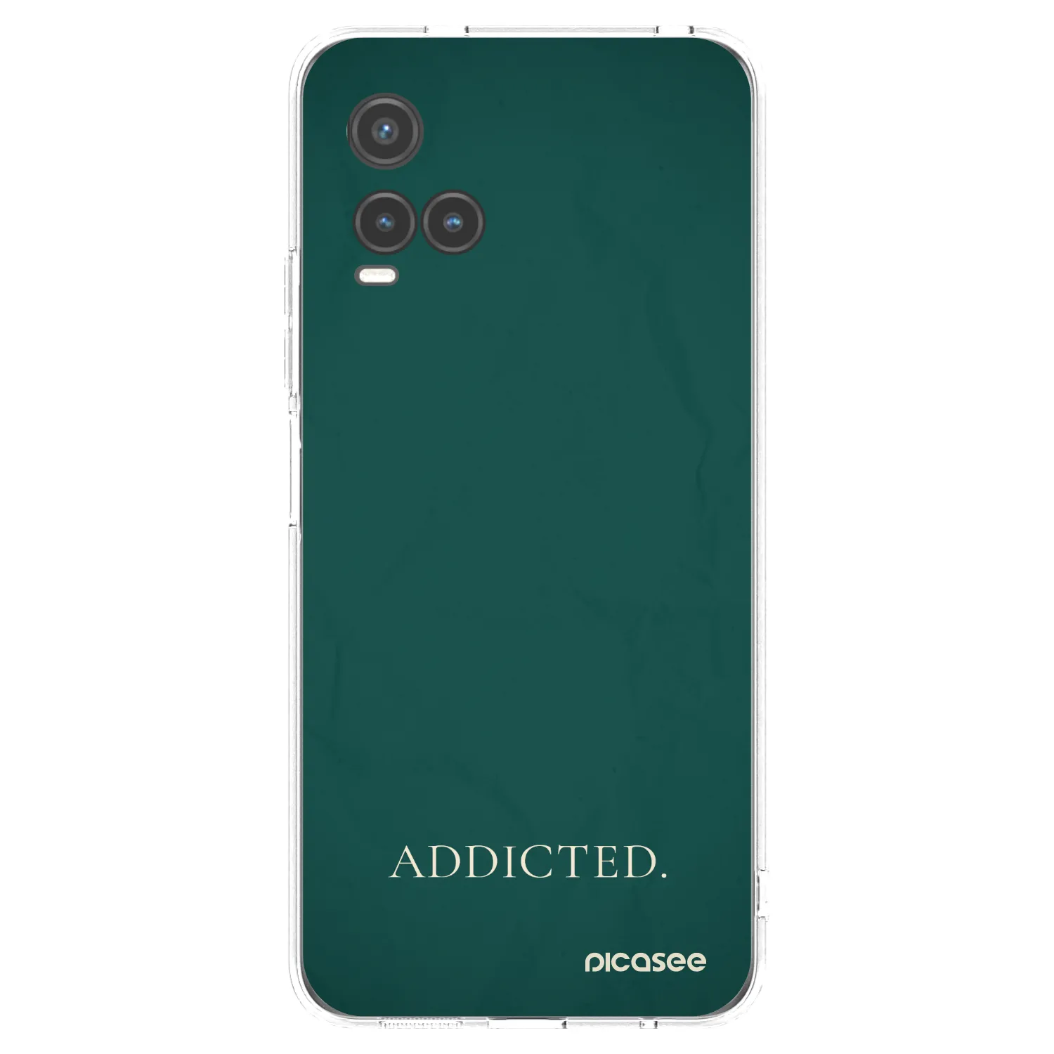 Picasee silikonska prozirna maskica za Vivo Y33s - Addicted