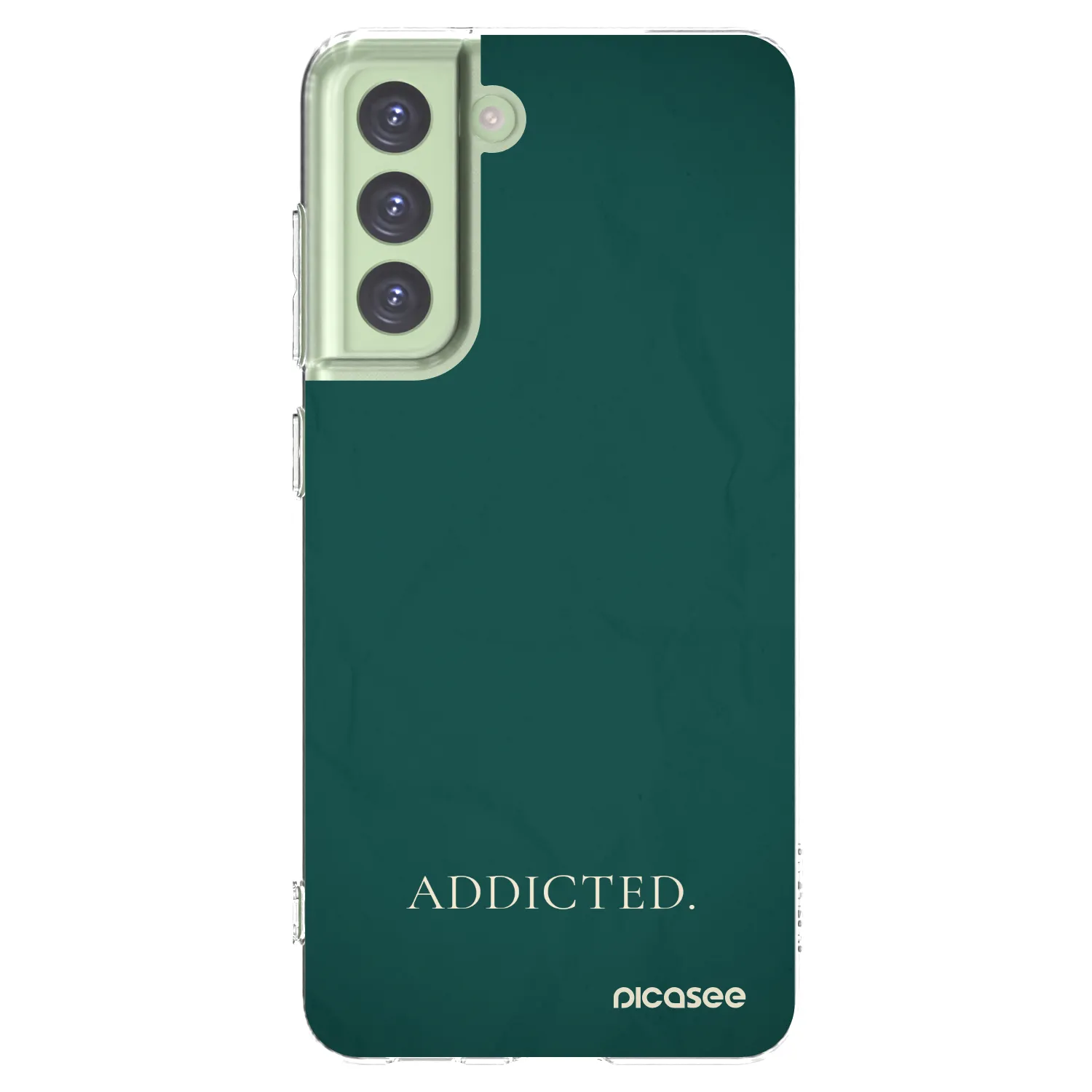 Picasee silikonska prozirna maskica za Samsung Galaxy S21 FE 5G - Addicted