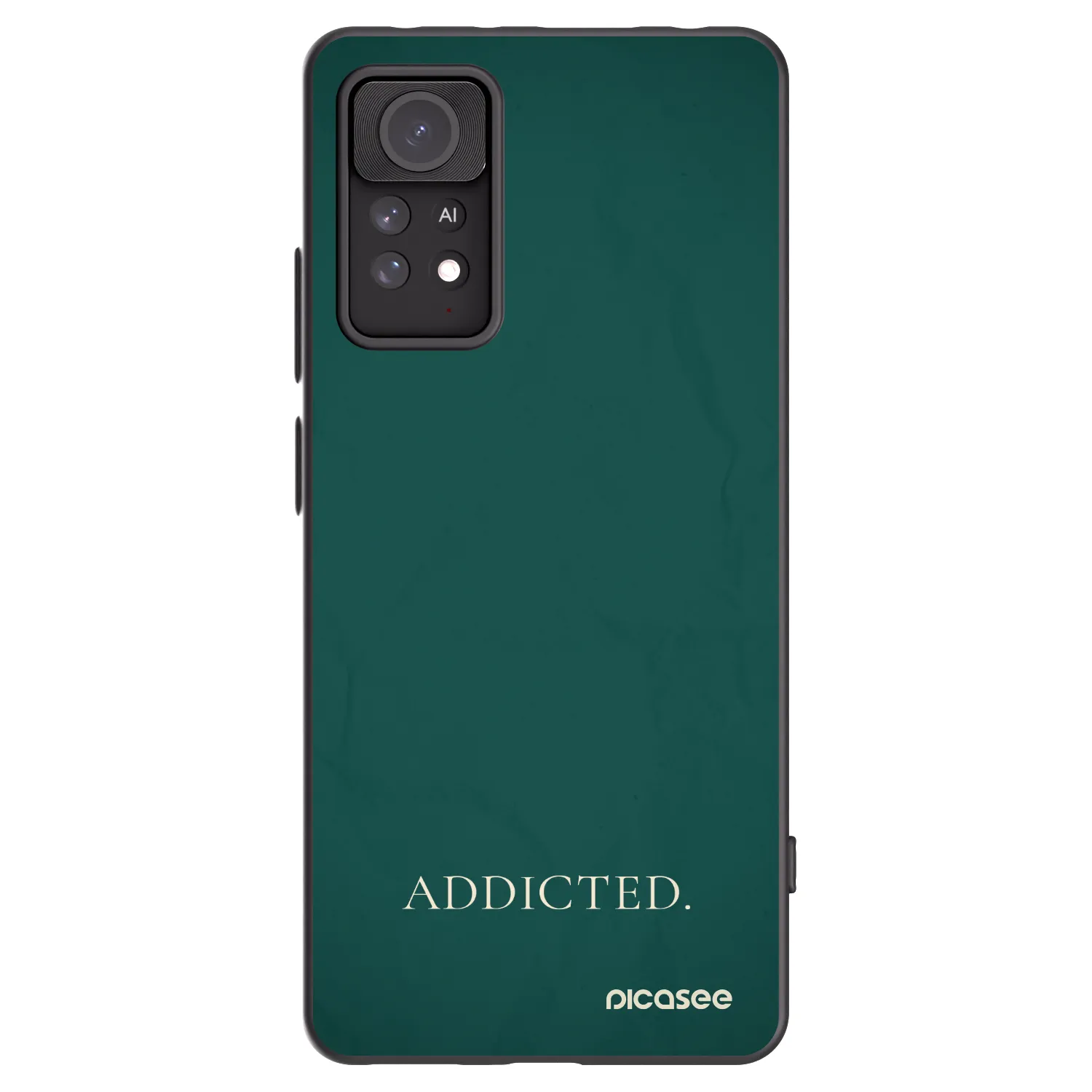 Picasee crna silikonska maskica za Xiaomi Redmi Note 11 Pro - Addicted