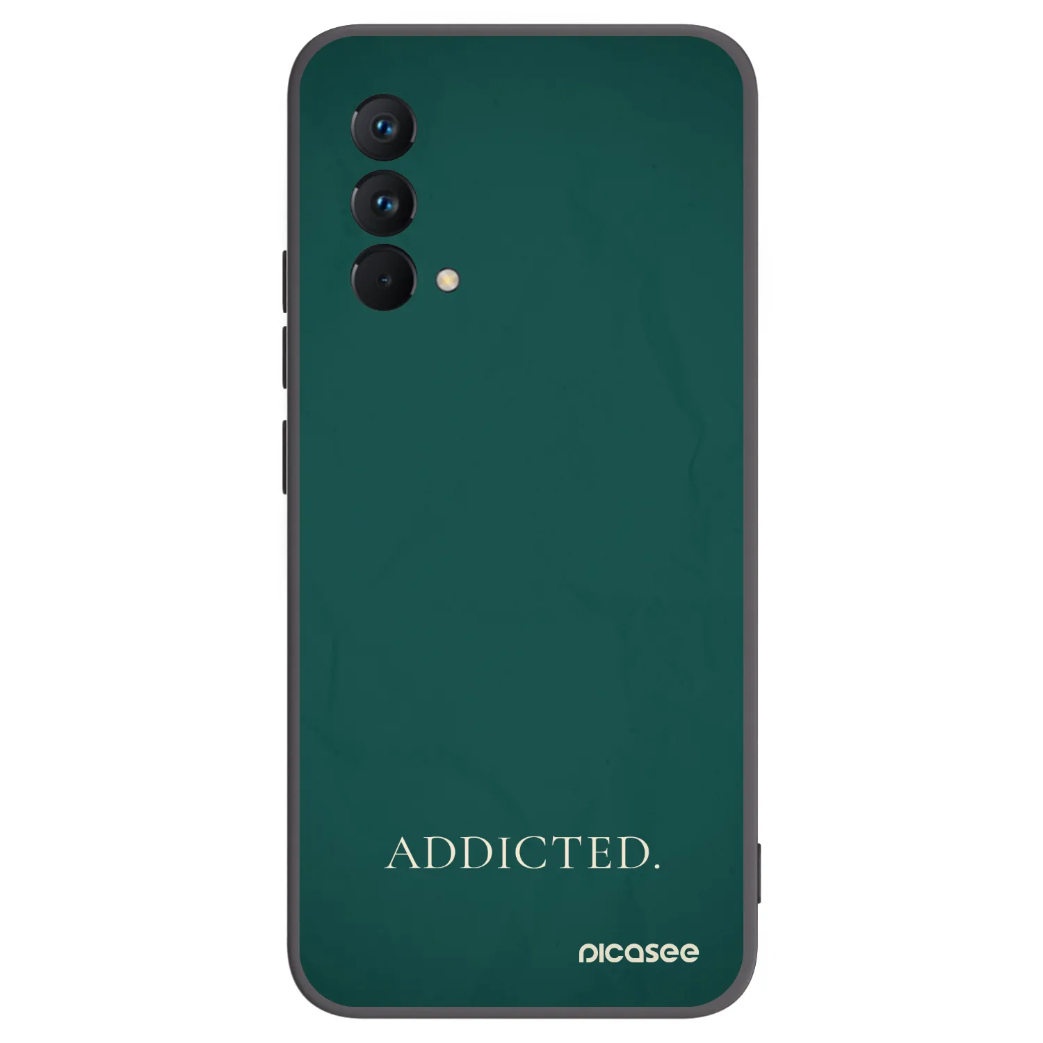 Picasee crna silikonska maskica za Realme GT Master Edition 5G - Addicted