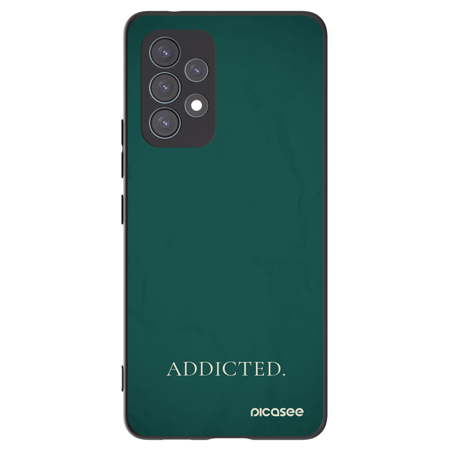 Picasee crna silikonska maskica za Samsung Galaxy A53 5G A536 - Addicted