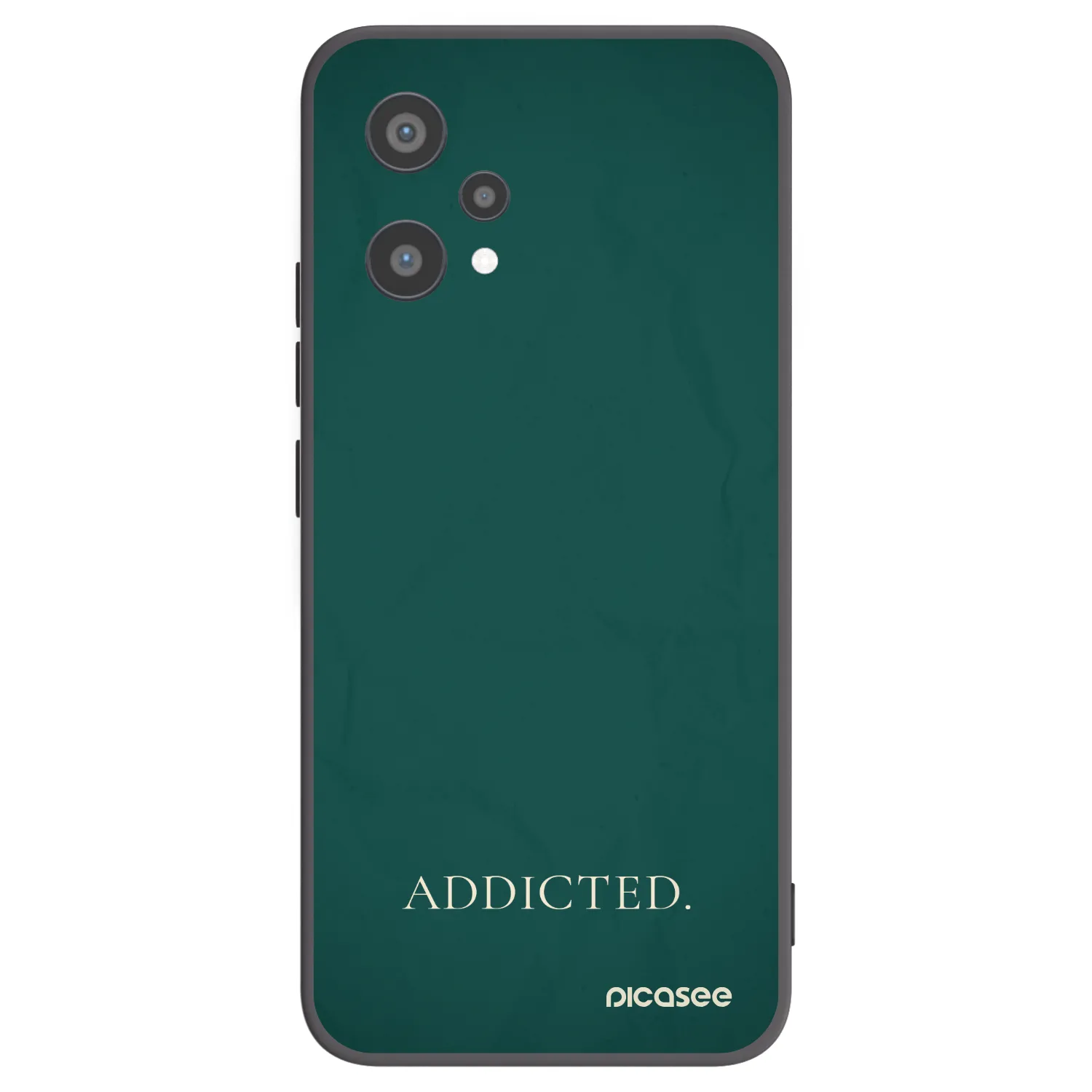 Picasee crna silikonska maskica za Realme 9 Pro 5G - Addicted