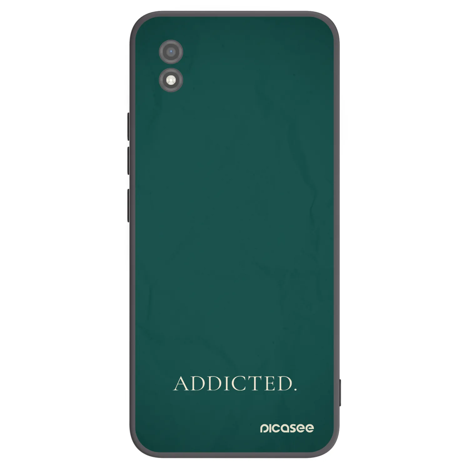 Picasee crna silikonska maskica za Realme C11 (2021) - Addicted