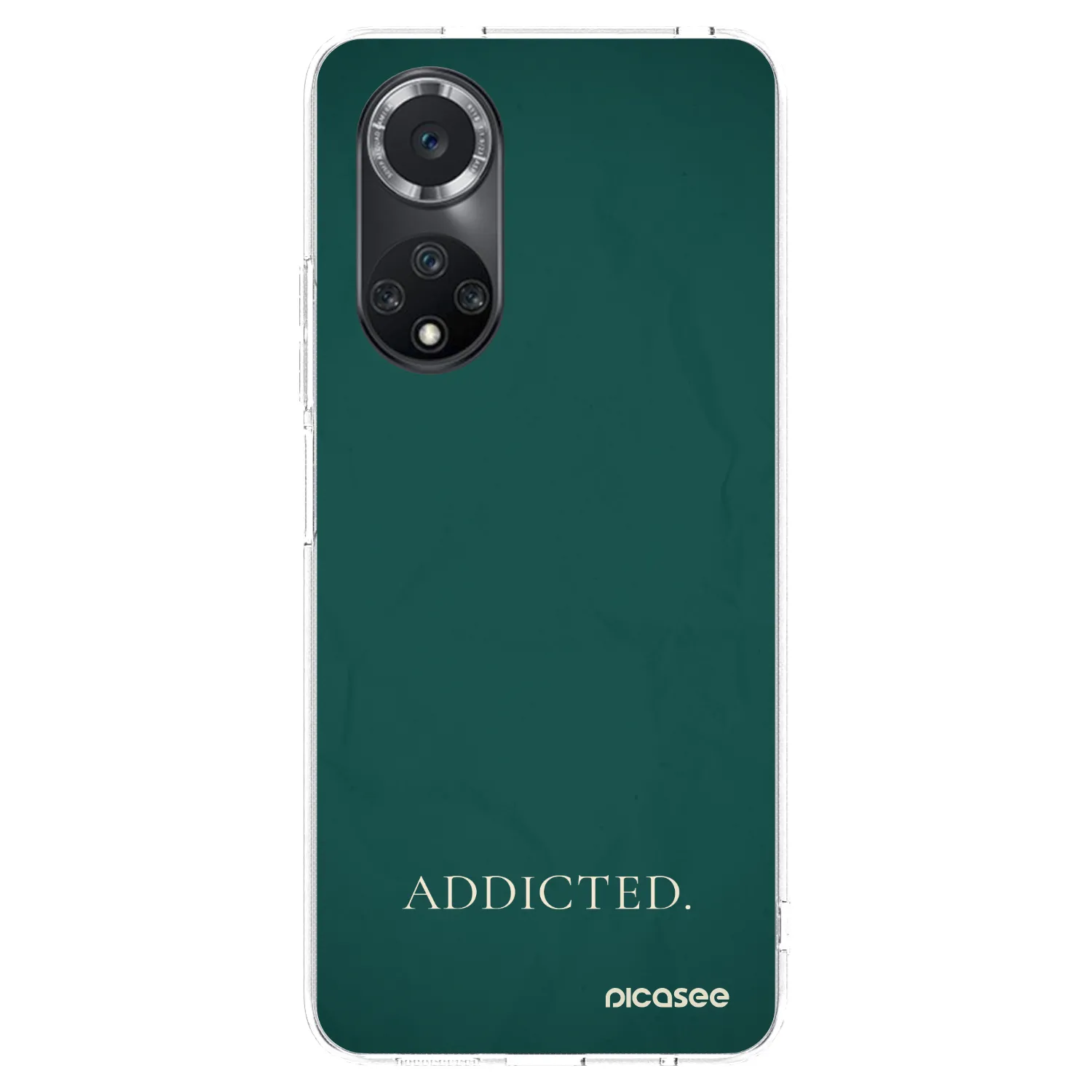 Picasee silikonska prozirna maskica za Huawei Nova 9 SE - Addicted
