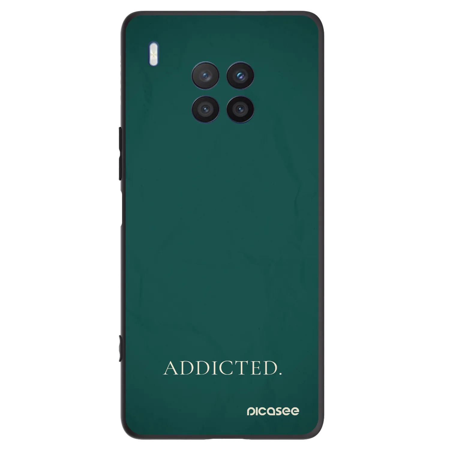 Picasee crna silikonska maskica za Honor 50 Lite - Addicted