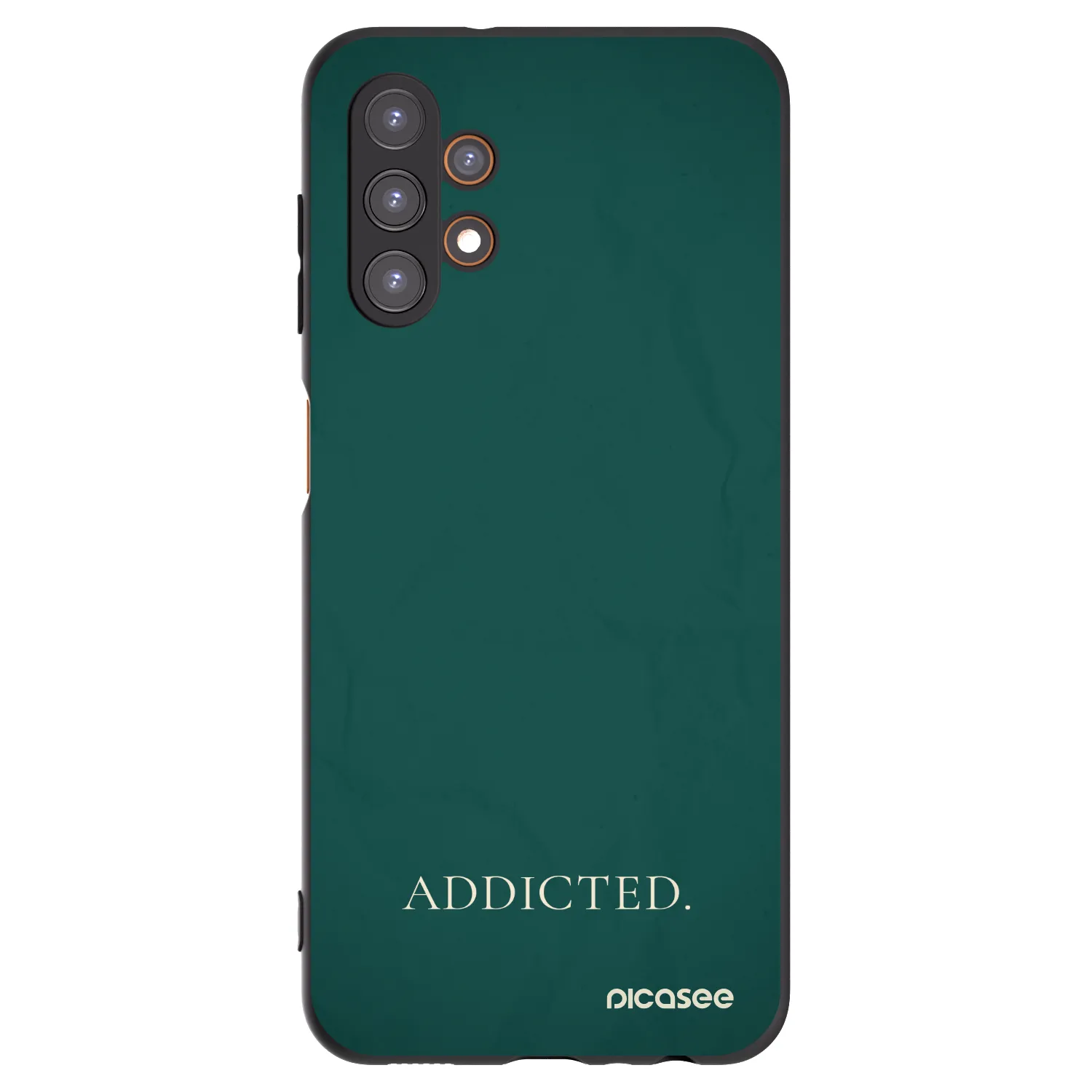 Picasee crna silikonska maskica za Samsung Galaxy A13 4G A135 - Addicted