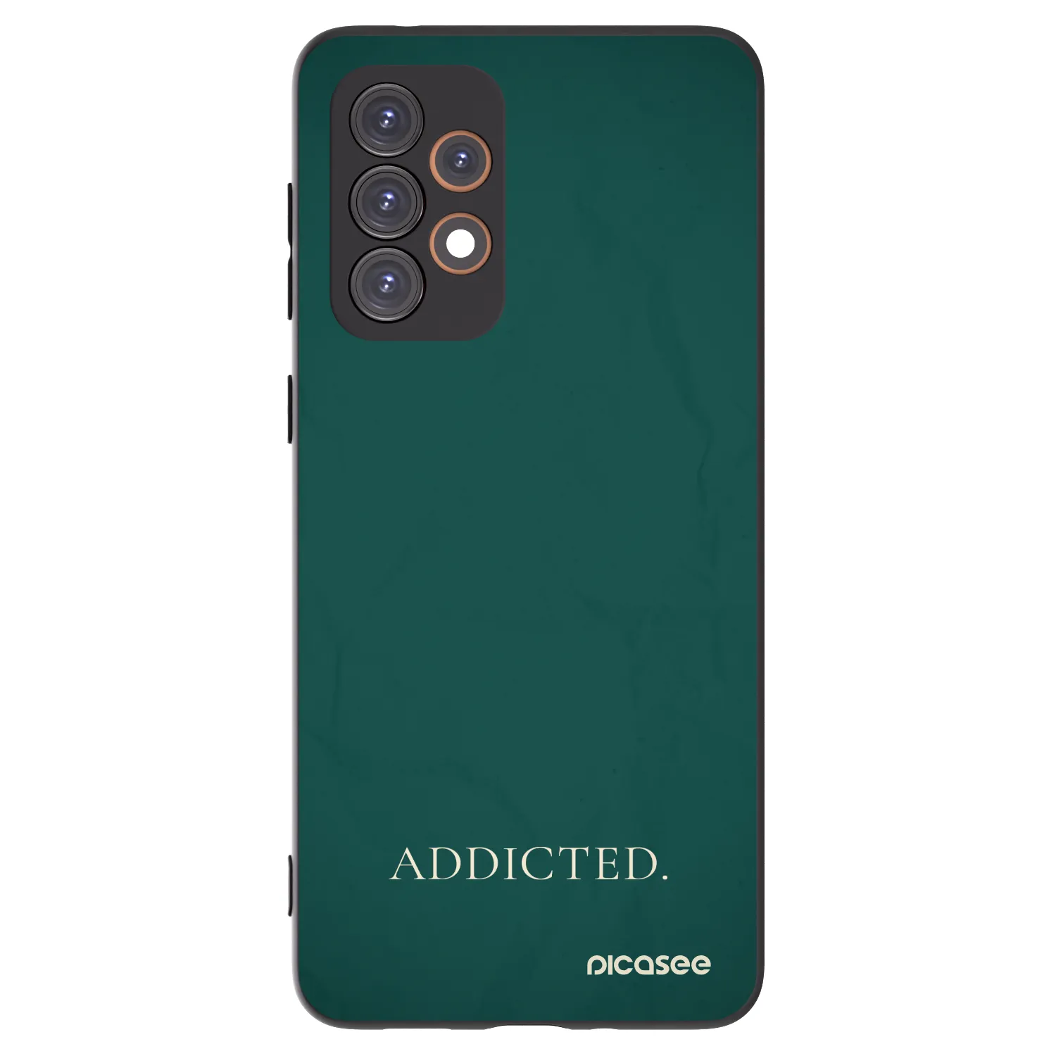Picasee crna silikonska maskica za Samsung Galaxy A33 5G A336 - Addicted