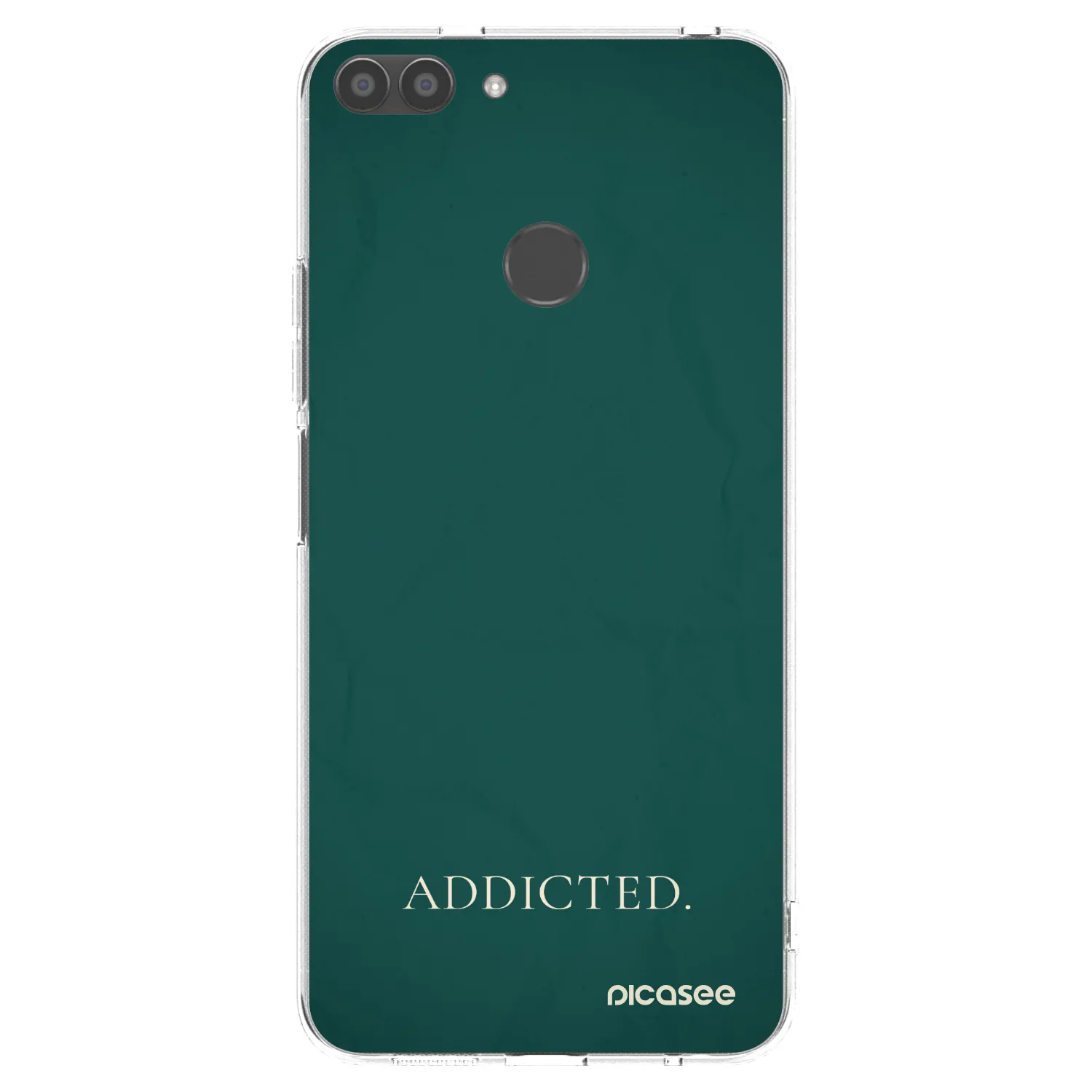 Picasee silikonska prozirna maskica za Huawei P Smart - Addicted