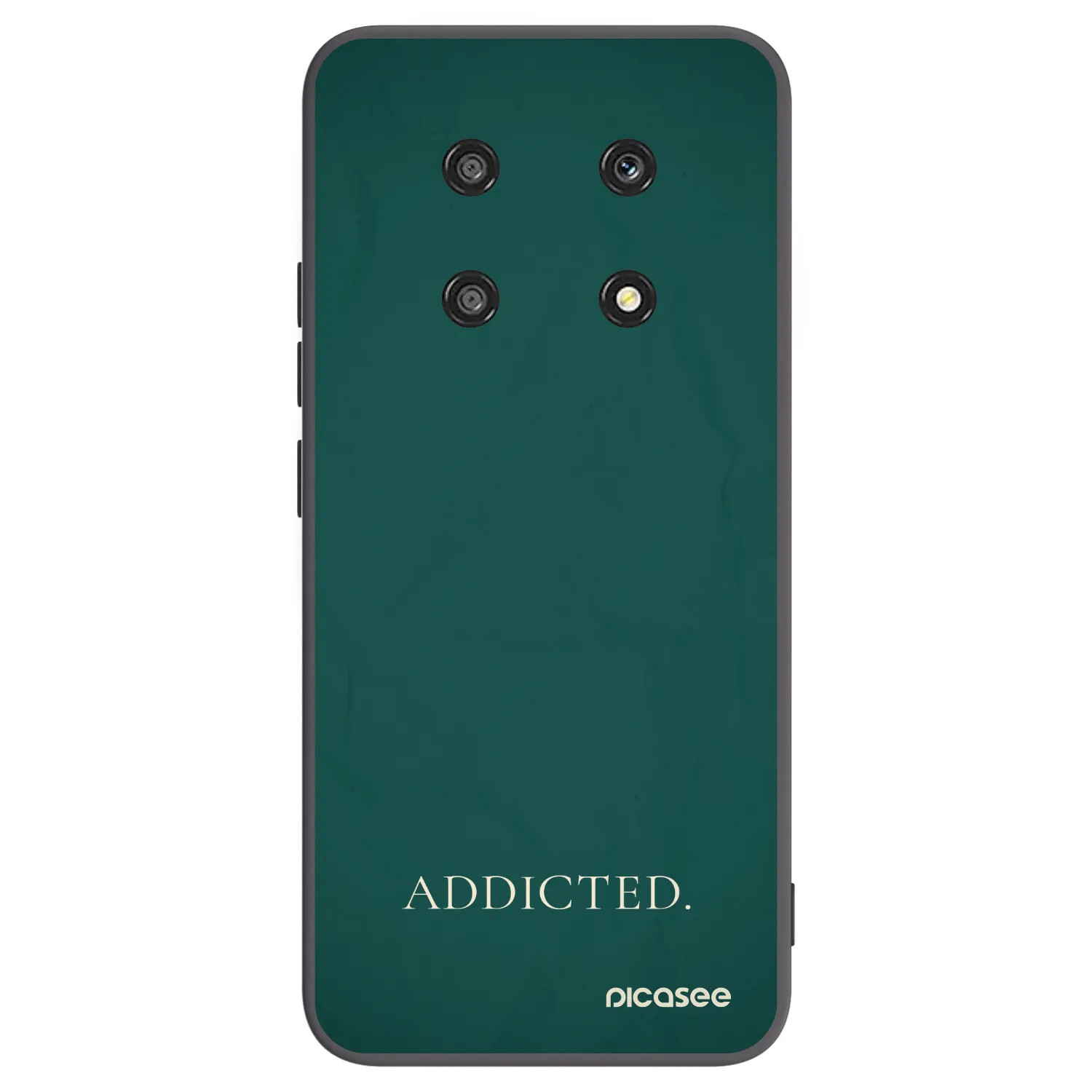 Picasee crna silikonska maskica za Honor Magic4 Lite 5G - Addicted