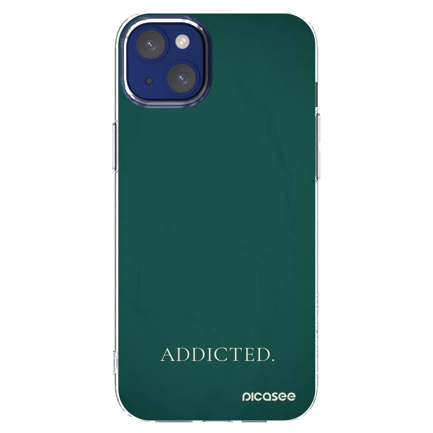 Picasee silikonska prozirna maskica za Apple iPhone 14 Plus - Addicted