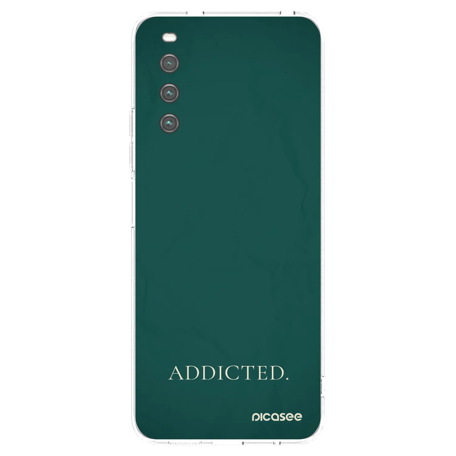 Picasee silikonska prozirna maskica za Sony Xperia 10 IV 5G - Addicted