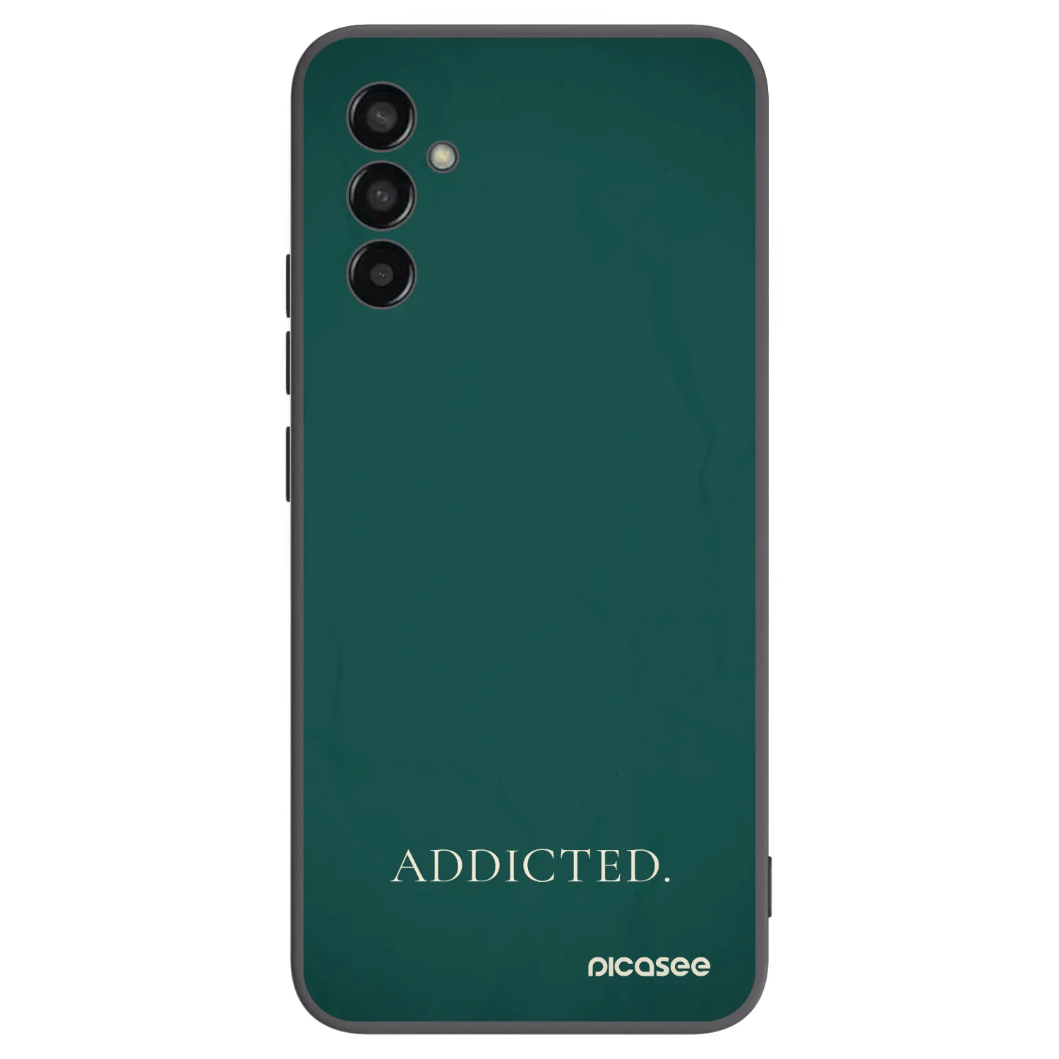 Picasee crna silikonska maskica za Samsung Galaxy M13 M135F - Addicted